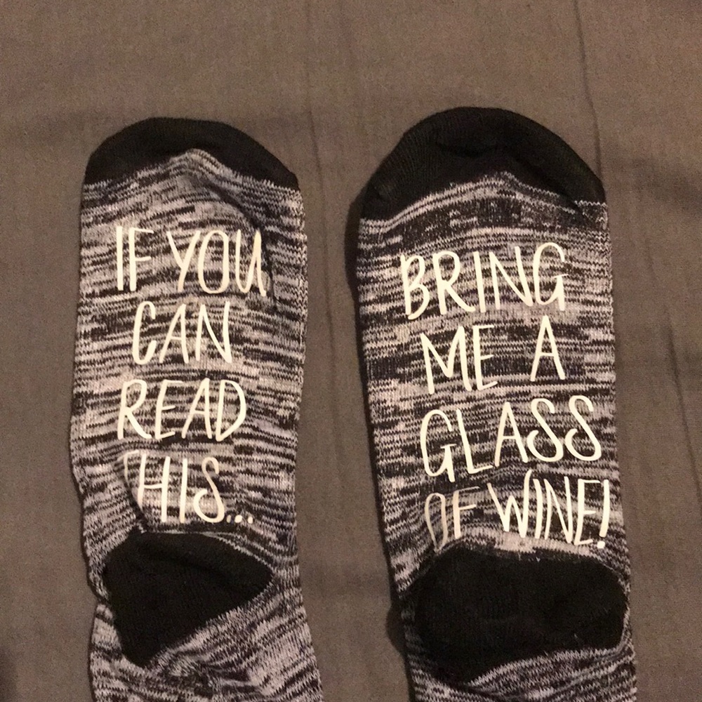 If you can read this socks